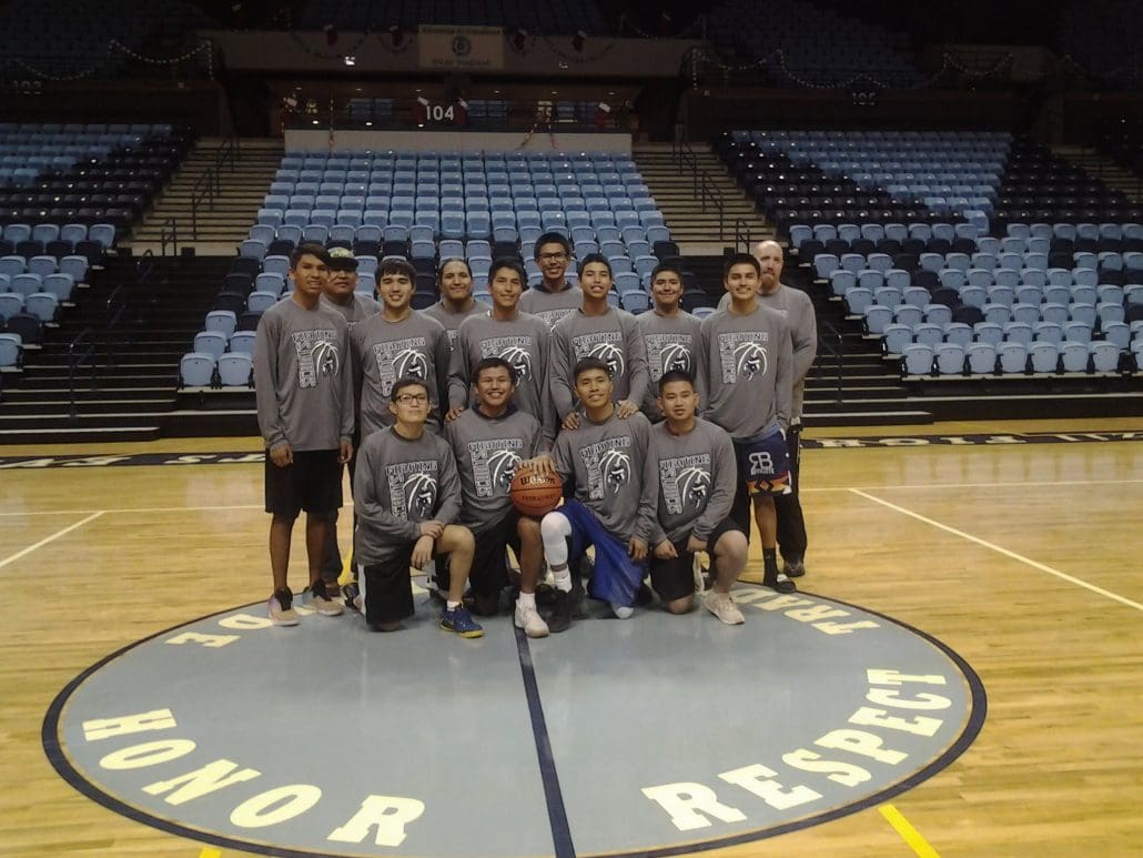 Suntec Donates Tshirts to Window Rock High School Suntec Concrete